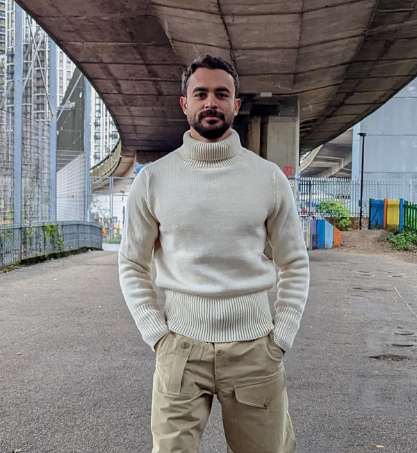 THE DIVER - HEATHER GREEN - North Sea Clothing