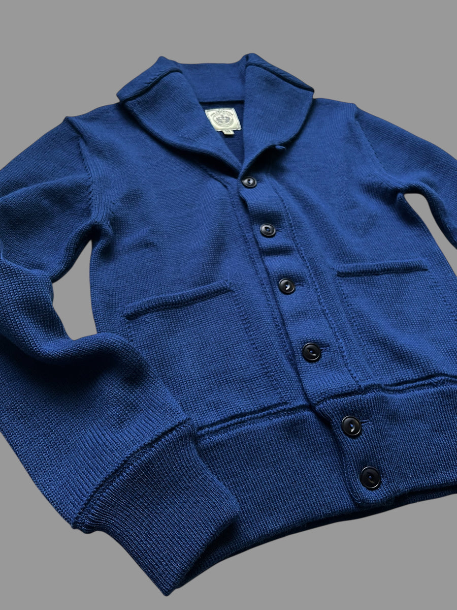 THE FRONTIER CARDIGAN - CORVETTE BLUE