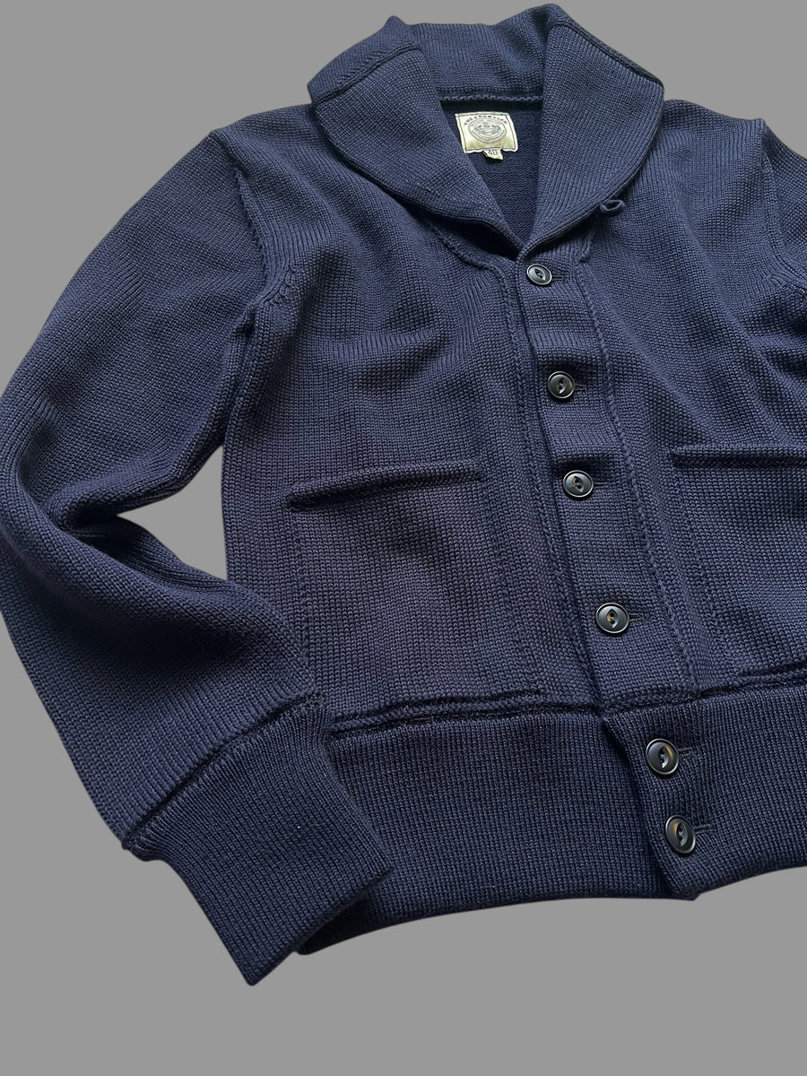 THE FRONTIER CARDIGAN - NAVY
