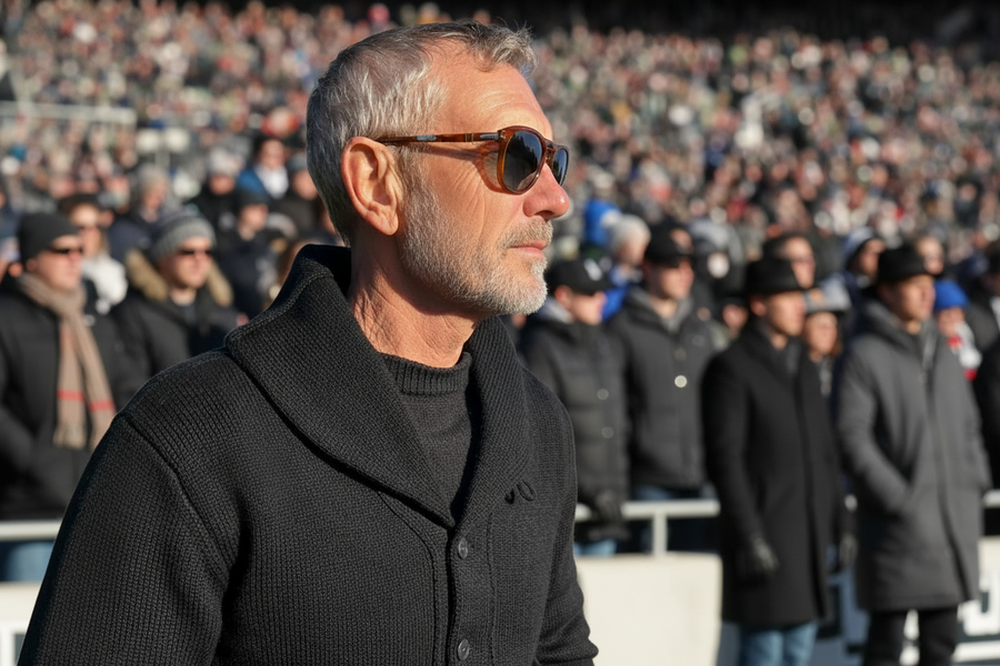 THE FRONTIER CARDIGAN - BLACK