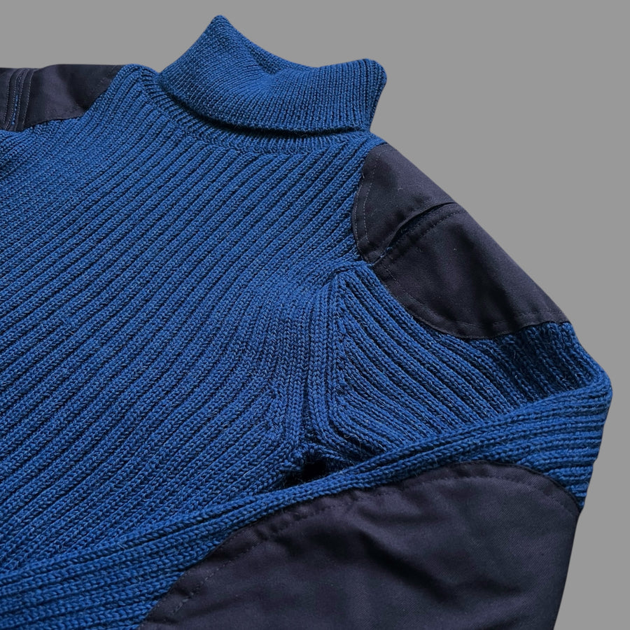 THE SERVICE - CORVETTE BLUE WITH NAVY PATCHES