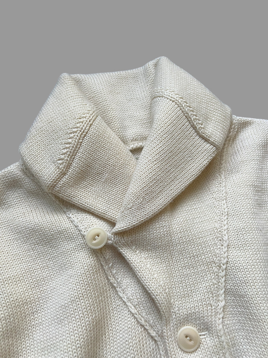 THE FRONTIER CARDIGAN - ECRU