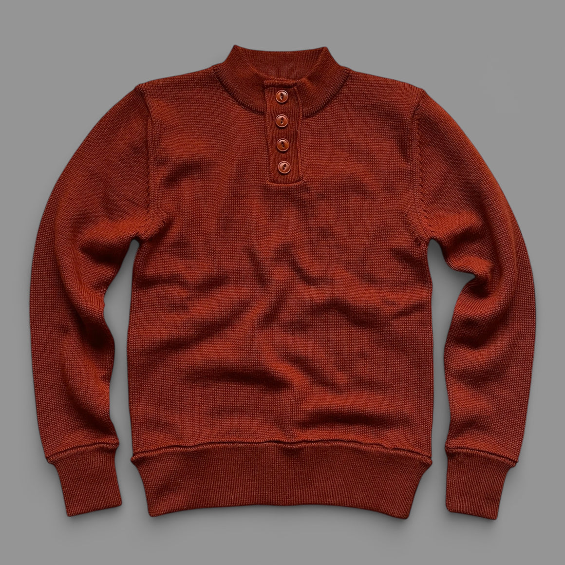 THE BRIG BUTTON FRONT - RUST