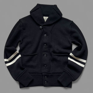 THE FRONTIER CARDIGAN - BLACK