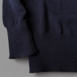 THE EXPEDITION SHAWL  - NAVY BLUE