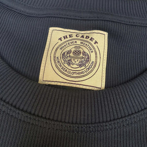 THE NEW CADET HEAVY LONG SLEEVE CREW - TWIN PACK WHITE/NAVY