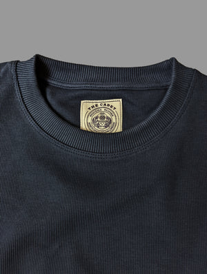 THE NEW CADET HEAVY LONG SLEEVE CREW - TWIN PACK WHITE/NAVY